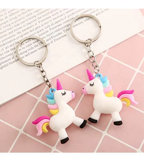 Super Cute Couple Ma Xiaochi Unicorn Keychain, Love Handy Gadget, What - Foto 13